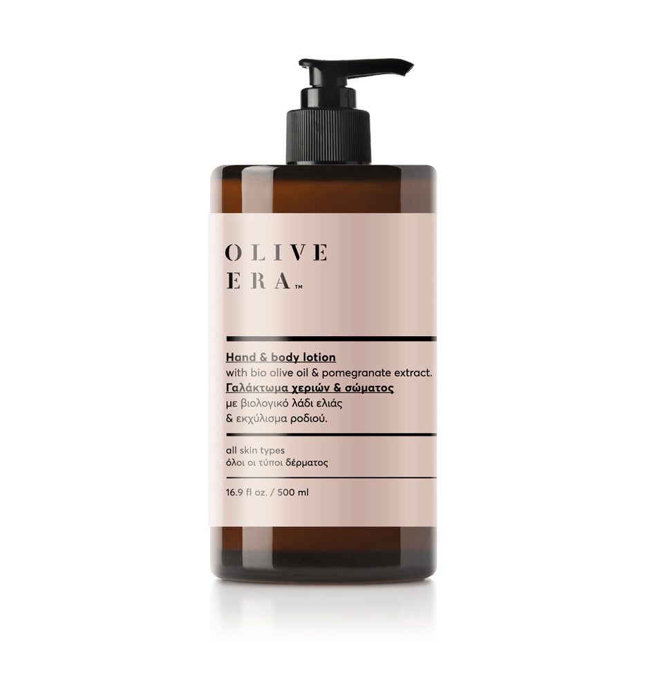 Hand & Body Lotion met bio-olijfolie & granaatappel