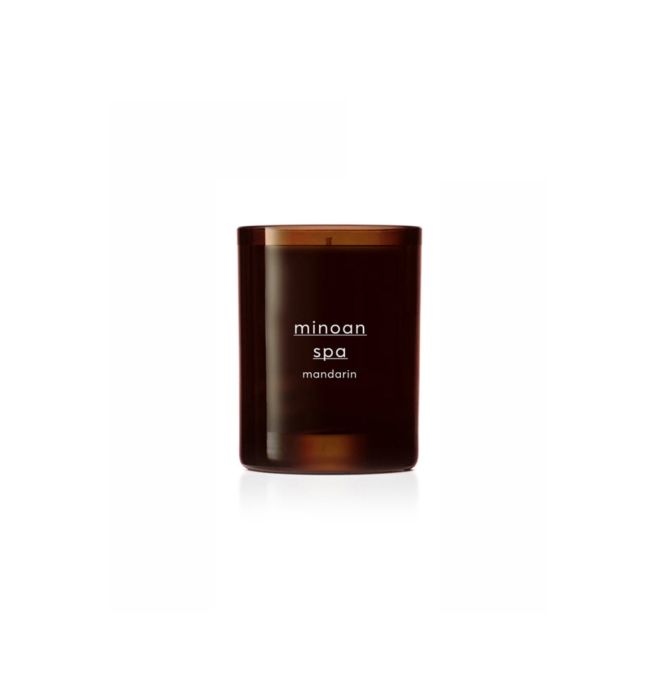 Geurkaars "Minoan Spa" mandarijn 100ml